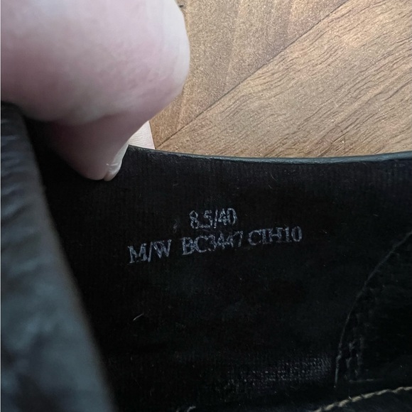 B.O.C Born of Comfort leather upper clogs women’s size 8.5, see photos, black - Picture 7 of 8